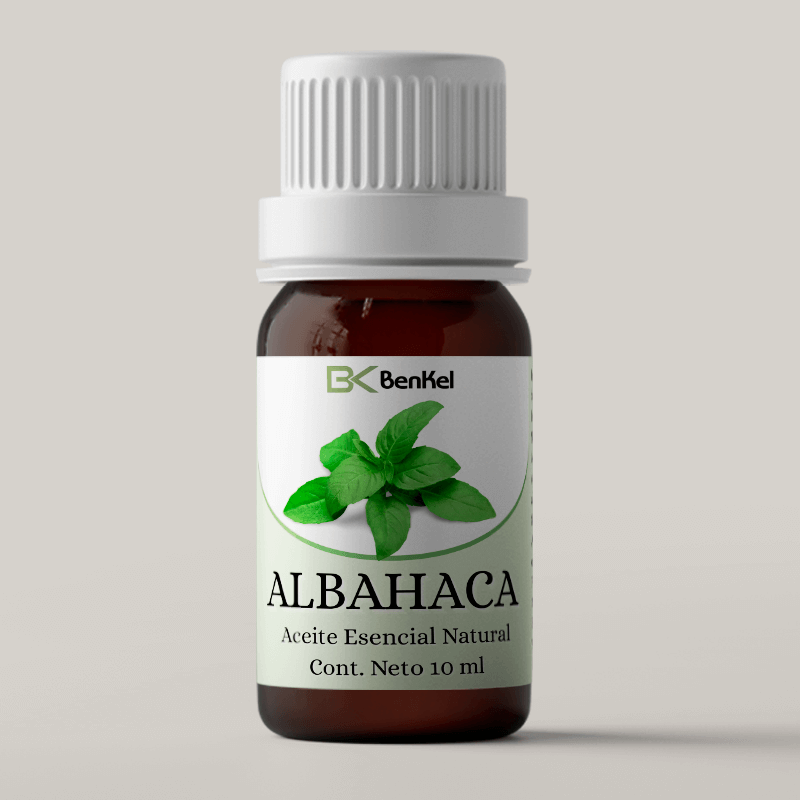 Aceite Esencial de Albahaca 100% Puro – 10 ml