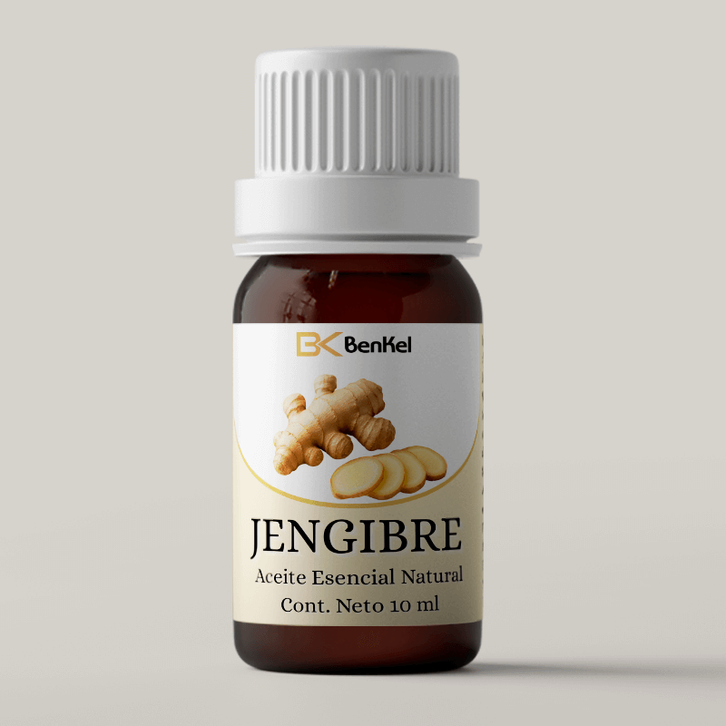 Aceite Esencial de Jengibre 100% Puro – 10 ml