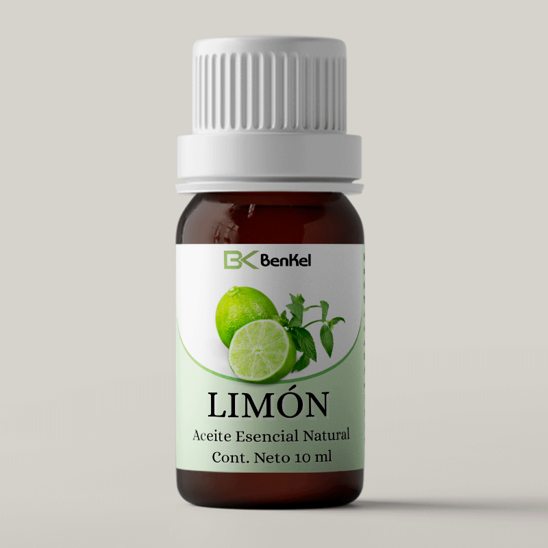 Aceite Esencial de Limón 100% Puro – 10 ml