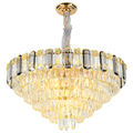 BKI010 – Candil de Techo Moderno Gold en Cristal 60 cm, Estilo Lujo