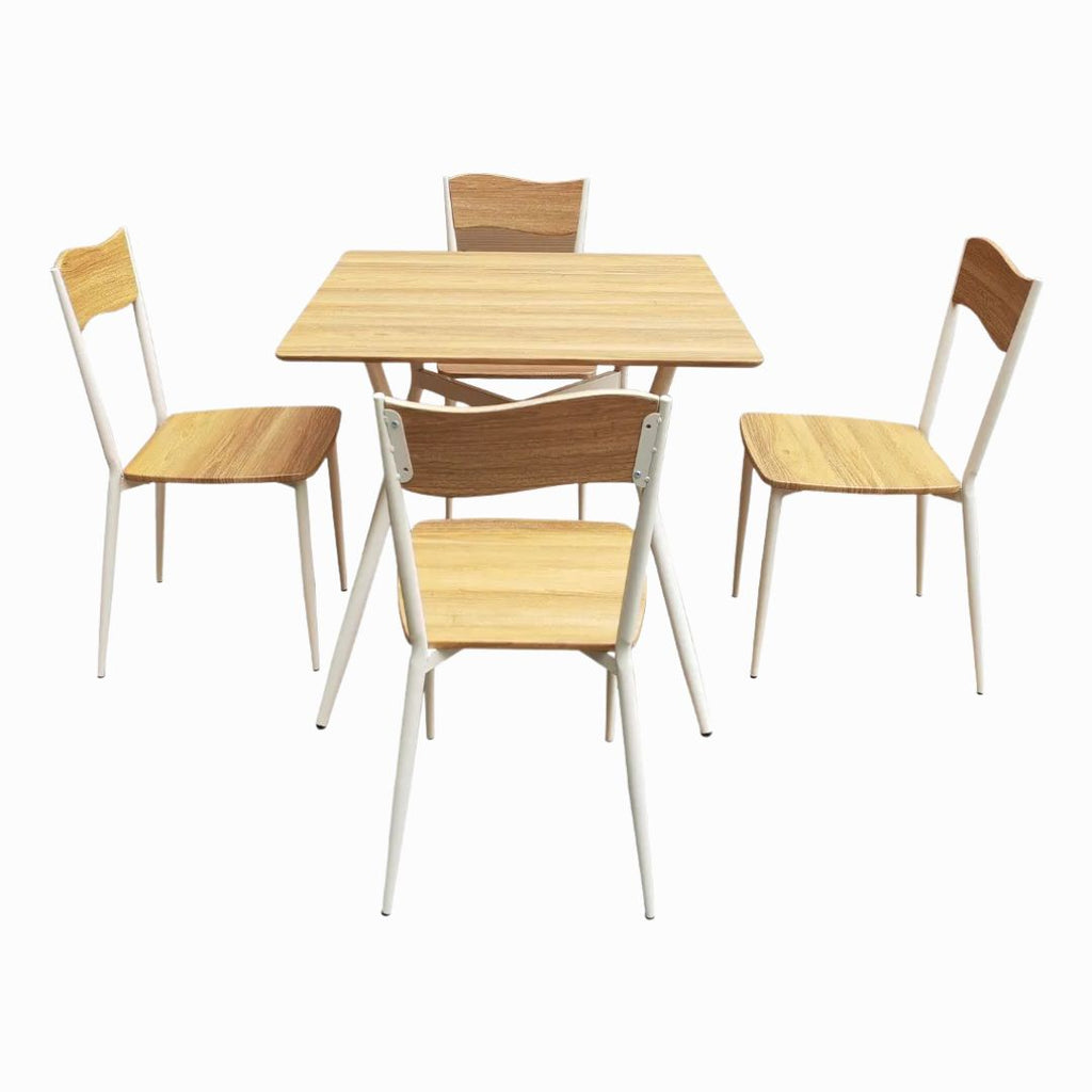 BKMS-003-MA Comedor Cuadrado Para 4 Personas 80x80 cm