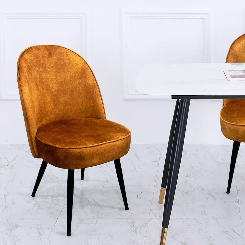 BKS-006 – Silla para Comedor en Acabados Tipo Terciopelo