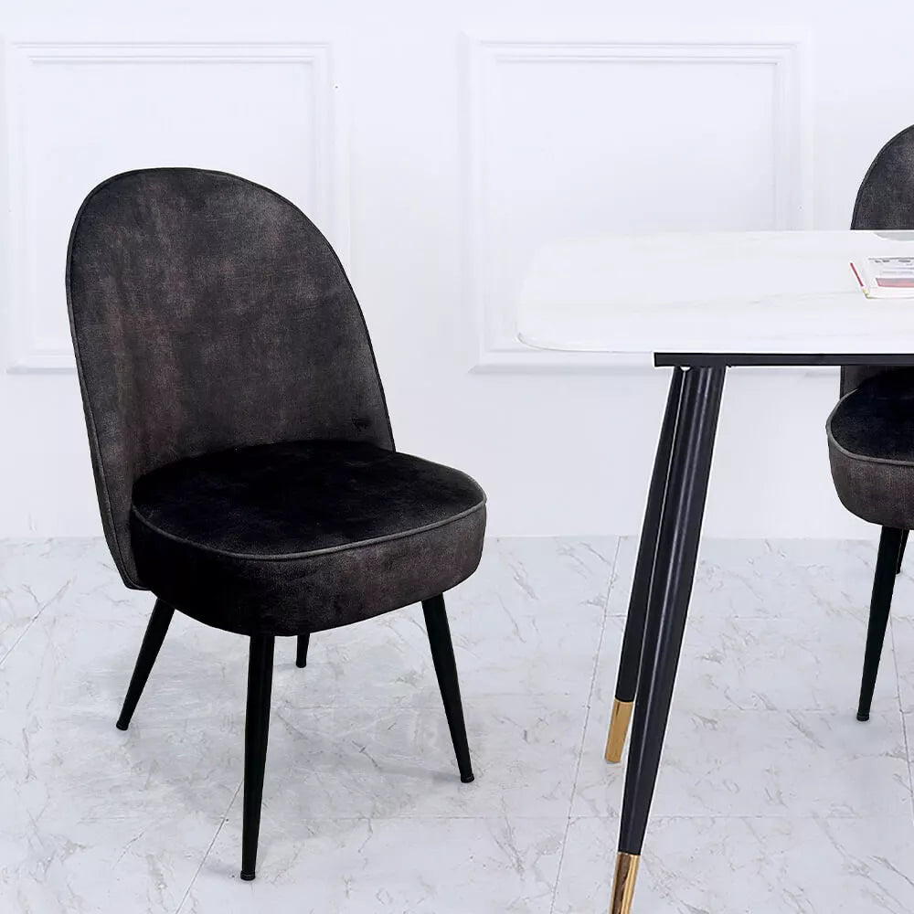 BKS-006 – Silla para Comedor en Acabados Tipo Terciopelo